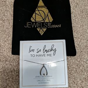 Jewels by Durrani Wishbone necklace